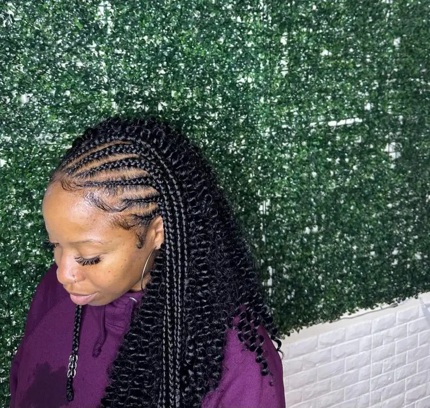 Cornrow Crochet Braids