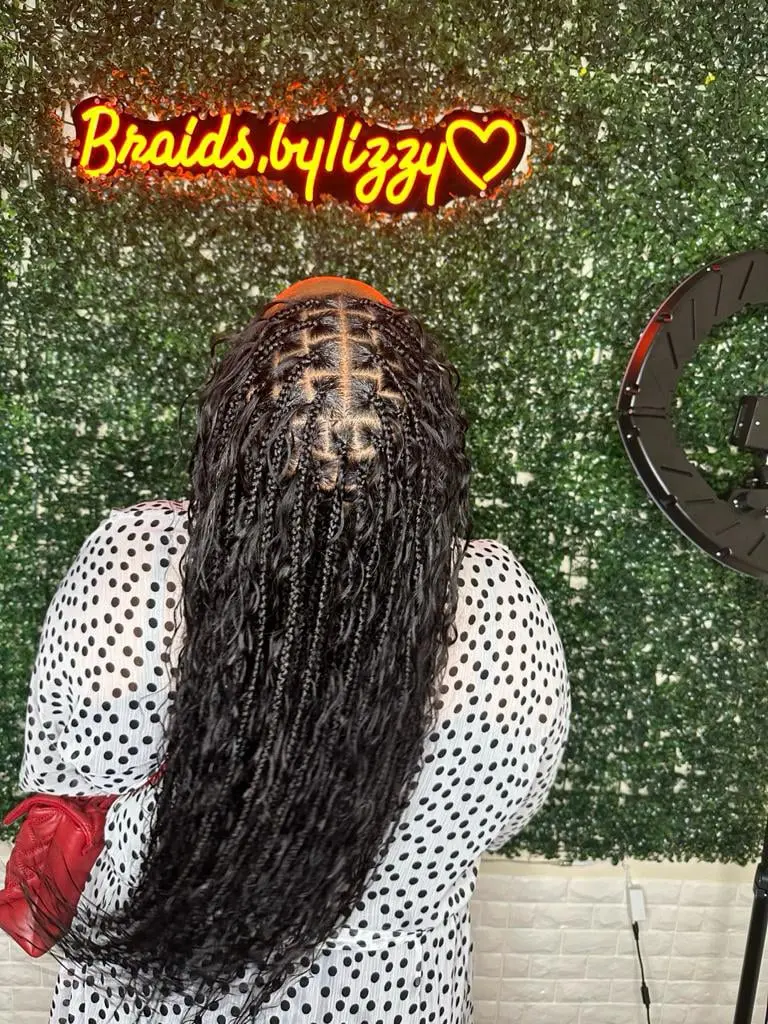 boho knotless braids